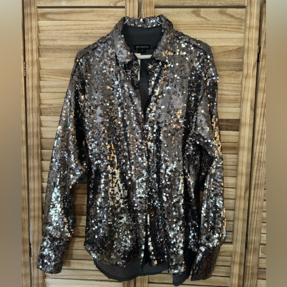 GOOD AMERICAN BLAZER SIZE S